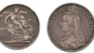 Victoria 1889 Jubilee Silver Head CROWN Coin VALUE  REVIEW [upl. by Ylen]