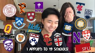 QUICK COLLEGE DECISION REACTIONS Ivies  UCs [upl. by Skipp286]