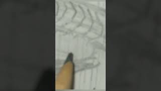 Kutub minar Easy sketch in one minute [upl. by Llenoil]