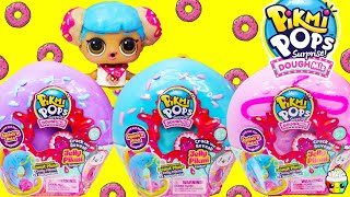 Pikmi Pop Surprise Doughmis Giant Donut Scented Surprises Donut QT LOL doll LOL boys [upl. by Norry]