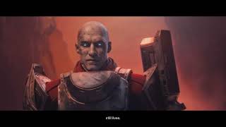 Zavala Gives a Speech The Witness Raid Fight Cinematic Destiny 2 [upl. by Sibylla196]