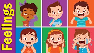 Feelings and Emotions Vocabulary Chant for Children  Fun Kids English [upl. by Charteris97]