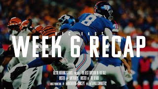 Giants And Commanders Lose To The AFC North in Week 6 [upl. by Atinahs]