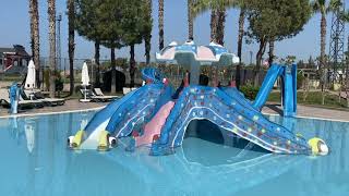 childrens pool Sentido Selin Kamelya collection hotel Side Turkije [upl. by Emlen803]