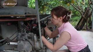 Genius Girl Challenge Restore and revive a car HONDA after many years of disuse [upl. by Faustus]