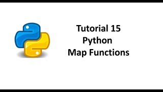 Tutorial 15 Map Functions using Python [upl. by Nahpets724]