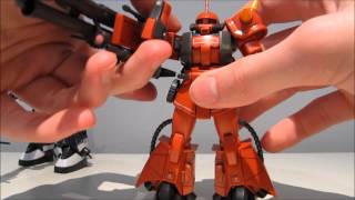 1144 HGUC Zaku II High Mobility Type R2 Johnny Ridden Ver Review [upl. by Retep]