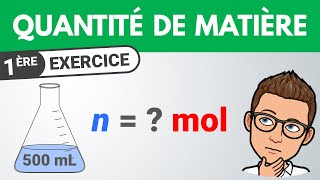 Quantité de matière dans un volume   1ère spé  Physique Chimie [upl. by Anilyx]