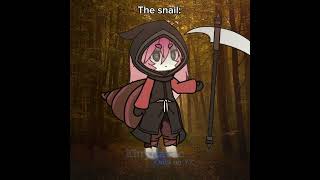 💀 The immortal snail the reaper 🐌 New oc Avette [upl. by Aenil]