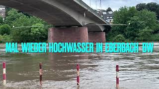 Hochwasser in Eberbach 02062024 [upl. by Nad]