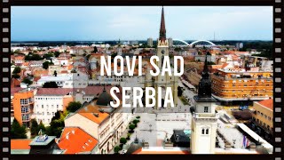 Beautiful Serbia 🇷🇸 Novi Sad Cinematic Drone Video [upl. by Ruy]