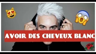 COMMENT AVOIR DES CHEVEUX BLANC   TUTO décoloration [upl. by Christabel]