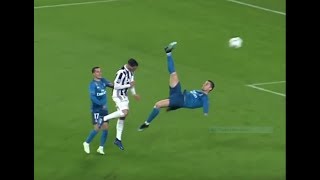 QUE GOLAÇO BICICLETA PERFEITA DO CR7 O GOL QUE NEYMAR SONHA FAZER [upl. by Hilario]