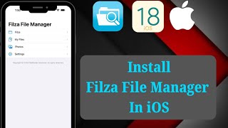 Download Filza File Manager in iOS 18  How to Download Filza File Manager on iphone 2024 [upl. by Marian]