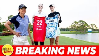 Caitlin Clark Sends One Word Message to Nelly Korda After LPGA Event [upl. by Melamed251]