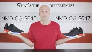 Adidas NMD R1 OG Comparison 2015 amp 2017  On feet  Mr Stoltz 2017 [upl. by Tricia]