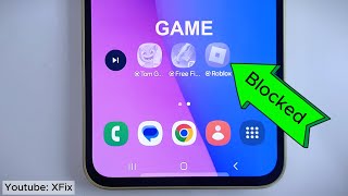 Trick to Block Games on Samsung Phone [upl. by Arymahs742]