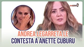 Así le contesta Andrea Legarreta a Anette Cuburu  MICHISMESITO [upl. by Whitney]