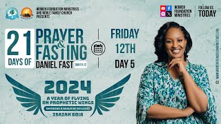 21 Days of Prayer and Fasting Day 5  “Key 1 Wings of the Spirit”  Apostle Mignonne Kabera [upl. by Anialahs402]