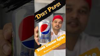 Diet Pepsi raise blood sugar Can diabetic drink Diet Pepsi dietpepsi glucosetest type2diabetes [upl. by Airenahs]