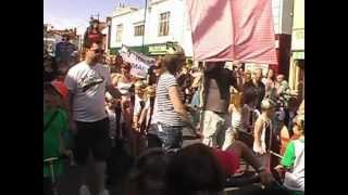 WHITSTABLE OYSTER FESTIVAL 2012 LANDING THE OYSTERS [upl. by Yelrebmik679]