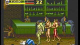 Final Fight CD on Sega CD Stage Three [upl. by Ahterahs]