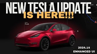 New Tesla Software Update 202414 with Enhanced UI in the USA [upl. by Ytineres685]