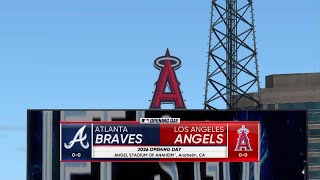 MLB The Show 23 Franchise 2026 Opening Day Braves  Angles [upl. by Scheer]