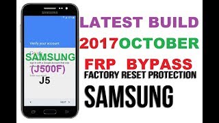 2017 October Build Samsung J500F Latest Security FRP Bypass Talk Method Failed100Done [upl. by Onafets463]