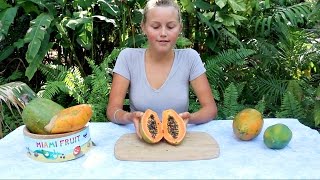 How to Tell When a Papaya is Ripe  buying the BEST ones [upl. by Couture]