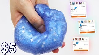 Reviewing 5 Slimes from Random Slime Shops Ive Never Heard of Cheap Slime Unboxing [upl. by Alemaj956]