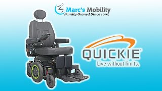 Quickie Q500m Basic Fast Powerchair  Review 6787 [upl. by Adnohsat]