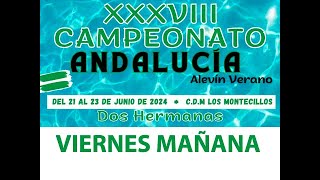 Campeonato de Andalucía ALEVIN de NATACIÓN  DOS HERMANAS 2024 [upl. by Aduh]