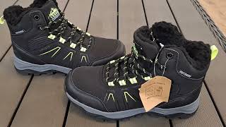 VEBONE Expedition WINTER OUTDOOR BOOTS FOR BOYS softshell [upl. by Akerahs]