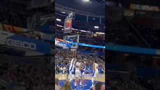 Ridiculous Joel Embiid Dunk throws off backboard to himself via Sixers JoelEmbiid Sixers NBA [upl. by Inami]