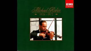 Mendelssohn Violin Concerto  Michael Rabin ‎EMI 6 CD 1936  1972 1991 [upl. by Nanyt]