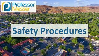 Safety Procedures  CompTIA A 2201102  44 [upl. by Aiem]