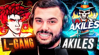 🔱 AKILES RETA A PVP A LGANG 👹 Y NO CREERAS LO QUE PASO  🤯 LGANG ARCHIVERO  🧐🤔 [upl. by Tupler83]