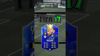 EDEN HAZARD BEST FIFA CARDS [upl. by Liesa]