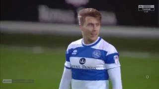 Luke Freeman goal with titanic music QPR 22 Brentford [upl. by Nannahs]