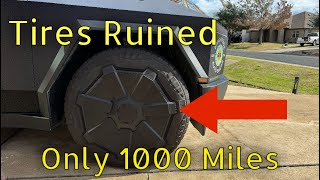 CyberTruck Tire Defects after 1000 Miles [upl. by Ella]