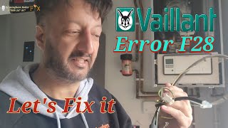 Vaillant boiler repair F28 ignition issue Birmingham boiler fix Gas safe registered engineers [upl. by Oemac]