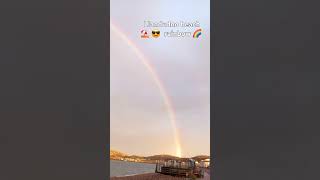 Llandudno beach ⛱️ 😎 rainbow 🌈 [upl. by Aidnyl]