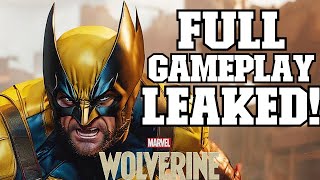 FULL Wolverine Gameplay LEAKED [upl. by Aztiraj]