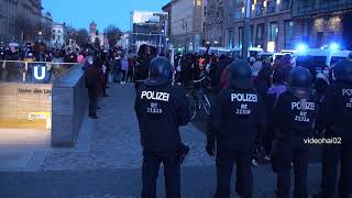 8März 2021 Internationaler Frauentag Frauen Demo in Berlin [upl. by Emarej]