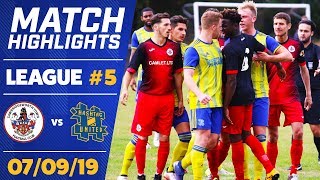 GAME OF THE SEASON  SAWBRIDGEWORTH TOWN vs HASHTAG UNITED [upl. by Sukramed291]