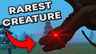 Top 5 RAREST Creatures in Creatures of Sonaria [upl. by Dnomyar]