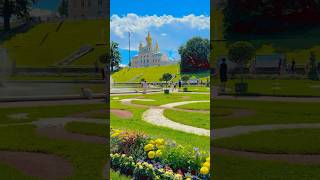 PeterHof Palace Park  Russia St Petersburg  Detstvo Song 🇷🇺 music palacestation peterhof [upl. by Nylirek983]