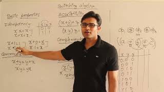 DLD  Logic Functions  Basic properties of switching algebra  Ravindrababu Ravula [upl. by Aiem813]