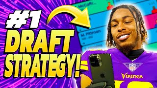 The BEST Draft Strategy For 2024 Picks 58  Fantasy Football 2024 [upl. by Nahgem]